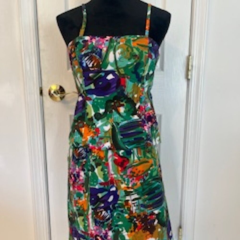 W by Worth, Casual/Business Casual Crop top with matching mini skirt, Size 6